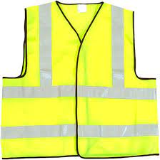 Gilet Haute Visibilité Sécurité jaune fluo